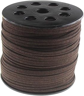 Anbau 3 mm 100 meters of suede cord for the manufacture of jewelry, dark coffee.. Nigeria's e-commerce leader delivers unmatched variety and value to your doorstep in just 5-8 days.
