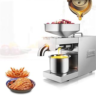 Commercial oil press, 750 W, automatic stainless steel oil extractor, high production oil extraction, suitable for domestic use and in store.. DIAYTAR NIGERIA promises affordability and variety with every purchase, delivered in 5-8 days.