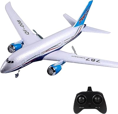 LBKR Tech Ready to fly plane RC 3 channels B787 for children adult beginners children.. DIAYTAR NIGERIA: Connecting Nigerians with their needs through affordable prices and 5-8 day shipping.