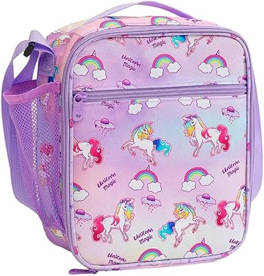 Children's lunch box with unicorn design for girls with bag.. From fashion trends to home essentials — find it on DIAYTAR Nigeria.