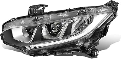 DNA Motoring replacement LED light bar for the left side of Civic 16-20, OEM-HL-0065-L model.. DIAYTAR NIGERIA: Your trusted e-commerce partner with extensive product choices and affordable delivery.