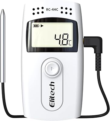 USB Elite Tech RC-4HC USB temperature and humidity recorder with registration capacity of 16,000 points.. DIAYTAR NIGERIA: Your trusted e-commerce partner with extensive product choices and affordable delivery.