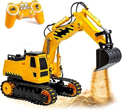 1:20 Remote control excavator 3 separate engines of RC excavator, RC rechargeable RC truck at 11 channels with lights and sounds 2.4 GHz for boys girls children.. Thousands of items at your fingertips — DIAYTAR Nigeria makes it happen.