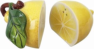 Salt and lemon salt and pepper in Blue Sky 5 "ceramic high.. DIAYTAR NIGERIA puts thousands of products at your fingertips with affordable prices and delivery within a week.