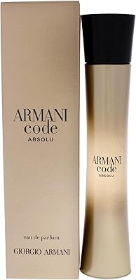 Giorgio Armani Absol Code, Women's Eau de Parfum, 75 ml.. DIAYTAR NIGERIA brings online shopping to every Nigerian with affordable prices and reliable shipping.
