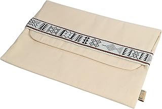 Cover for laptop Abu Dhabi Crafts Sadu 15 inches, sky blue.. DIAYTAR NIGERIA makes every shopping desire a reality with affordable prices and delivery in 5-8 days.