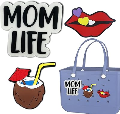 Charms of decoration of anti-insect bags, charms of mumlife beach bag, rubber beach bag accessories (mumlife, coconut, lips), rubber, gum.. DIAYTAR NIGERIA promises affordability and variety with every purchase, delivered in 5-8 days.