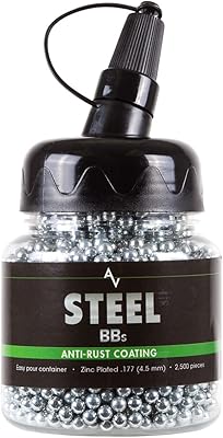 Air venturi steel bbs.177 cal grain 5.1 zingué 2500 ct chrome.. Shop from Nigeria's largest product selection at DIAYTAR, with budget-friendly prices and swift delivery.