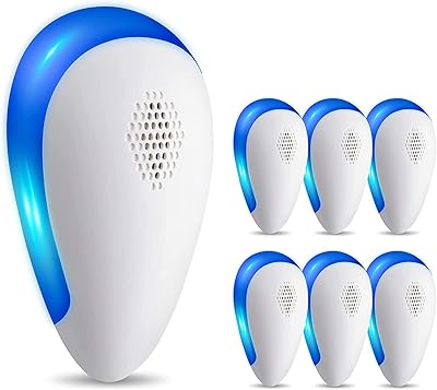 Set of 6 repulsive antiparasitic pieces with ultrasound electronic electronic taking mosquitoes mosquito mouse spiders antiparasitic fight for house kitchen office hotel warehouse.. DIAYTAR NIGERIA delivers more than purchases - we deliver affordable shopping solutions within the week.