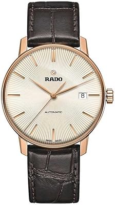 Swiss Automatic Rado Watch Cobol Classic For Men with 38 mm dark brown leather bracelet R2286115, bracelet.. Your shopping journey simplified with DIAYTAR NIGERIA's vast selection and budget-friendly shipping.