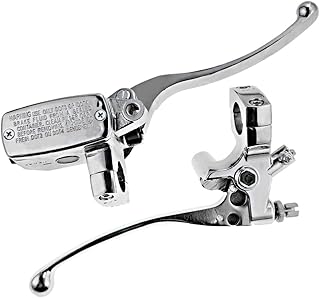 Master-cylinder brake UOI NRT Left and right 1 inch replacement for Honda Shadow VT 600 700 750 1100 VTX 1300 1800 (Chrome).. DIAYTAR Nigeria delivers happiness in 5–8 days, no matter what you buy.