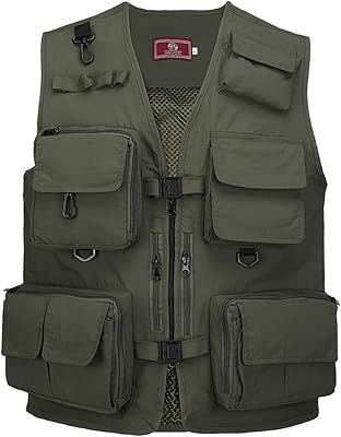 Outdoor vest in multi -pocket mesh - Summer vest for fast -drying ekam fishing photography.. Experience hassle-free shopping with DIAYTAR NIGERIA's user-friendly platform and prompt delivery service.