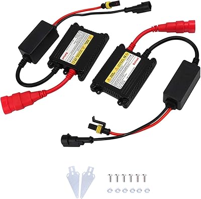 Replacement ballast kit, 2 rooms 12V 55W converting kit for universal digital ballast DC for motorcycle car with electric motor, black.. Discover the joy of online shopping with DIAYTAR NIGERIA's budget-friendly prices and reliable shipping.