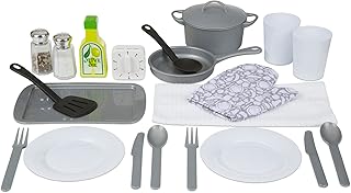 Melissa & Doug Play set of 22 -room kitchen accessories, tools, pots, plates, stoves and more.. DIAYTAR NIGERIA: Empowering Nigerians with access to affordable products delivered within 8 days.