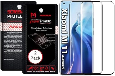 Set of 2 curved screen protectors in 3D tempered glass for Xiaomi Mi 11 (6 inches) 2021 (black side).. Shop smarter with Nigeria's premier e-commerce platform, featuring affordable products delivered nationwide.