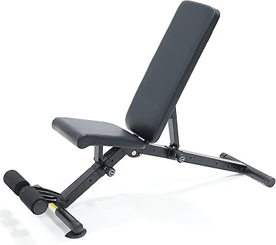 Adjustable and durable training bench Yalla Home Gym (maximum capacity of 350 kg), non -slip rubber feet, low inclination bench for best training in your home.. DIAYTAR NIGERIA revolutionizes online retail with our vast selection and cost-effective delivery options.