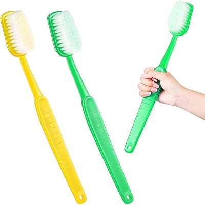 Giant nalakal 2-room teeth brush, oversized toothbrush, fantasy toys for cosplay, picnic, party gifts and pets (green, yellow).. Navigate through thousands of products at pocket-friendly prices with DIAYTAR NIGERIA's easy-to-use platform.