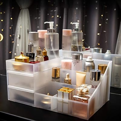 Acrylic jewelry storage box support for makeup organizer.. Experience retail therapy without the financial stress at DIAYTAR NIGERIA's budget-friendly marketplace.