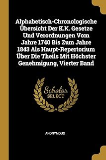 Alphabetical-chronological overview of K.K. Laws and ordinances from 1740 to.. DIAYTAR NIGERIA makes quality accessible with our extensive catalog and competitive delivery rates.