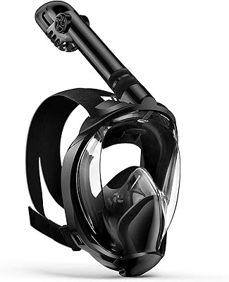 Full respiratory mask, Respiratory mask for children and adults, anti-leak/anti-fog panoramic mask at 180 degrees with removable camera support (s/m).. DIAYTAR NIGERIA transforms online retail with our affordable platform and dependable shipping service.