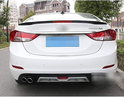 Car rear fin for Hyundai Elantra 2012-2015 2013 2014, rear support on the rear surface of the windshield bumper.. DIAYTAR NIGERIA combines the largest product selection with affordable prices and reliable delivery.
