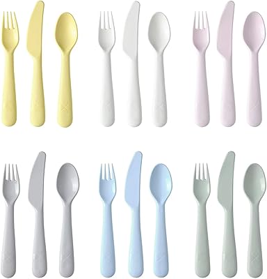 Ikea Kalas without BPA, 18 -room, multicolored cutlery set.. Thousands of items at your fingertips — DIAYTAR Nigeria makes it happen.