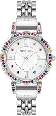 Watch for Women Ann Klein with luxury bracelet inlaid with crystals, AK/2928.. DIAYTAR Nigeria offers the perfect blend of affordability and efficiency. Shop now and get your products delivered between 5 and 8 days nationwide.