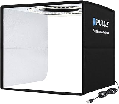 Portable foldable softbox kit to adjust the photo lighting with 12 colored backgrounds.. Your favorite online marketplace — DIAYTAR Nigeria delivers quick and cheap.