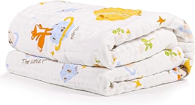 Baby cottage covering cotton muslin, soft and breathable baby bedding cover for girls, light coverage for toddler (small prince).. Shop for less and receive more with DIAYTAR NIGERIA's expansive e-commerce platform and nationwide delivery.