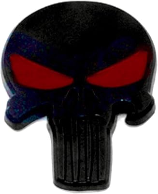 Car sticker with the Punisher logo in 3D black stainless steel.. Get access to thousands of affordable products only on DIAYTAR Nigeria.