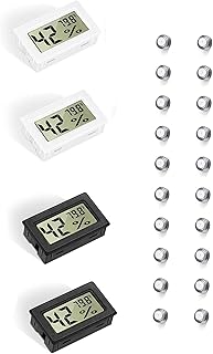 Sweet Seven Mini Digital 4 -part thermometer with 20 batteries - Temperature and humidity counter for the house, the car, the greenhouse and the children's room.. Click, pay, receive — DIAYTAR Nigeria makes online shopping seamless.