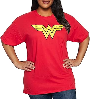 Surprised T-shirt 100 % cotton Wonder Woman, Anthracite.. Browse, shop, and receive — DIAYTAR Nigeria keeps it simple.