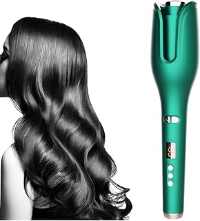 Bigoudi multi-automatic, digital Bigoudi in LCD ceramic, magic wand to curl hair, hairstyle tools, green.. Order today, receive in days — DIAYTAR Nigeria makes it possible.