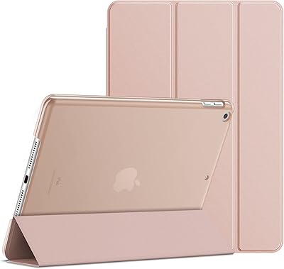 Ipad 10.2 inch iPad case (2020/2021/2019 model, generation 9/8/7), Automatic watch/alarm clock (Rose Gold).. DIAYTAR NIGERIA brings the market to your screen with thousands of affordable products delivered to your door.