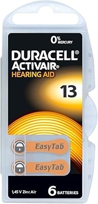 Duracell active air battery size 13 (5 cell package).. DIAYTAR NIGERIA brings the market to your fingertips with affordable prices and swift delivery services.