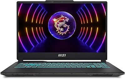 MSI laptop 15 A13ve-218us ​​with FHD 15.6 inch 144Hz and i7-13620h with RTX 4050 and RAM 16 GB SSD NVME 512 GB 4 Ports USB C and 11 days-اسود.. Experience hassle-free shopping with DIAYTAR NIGERIA's user-friendly platform and prompt delivery service.