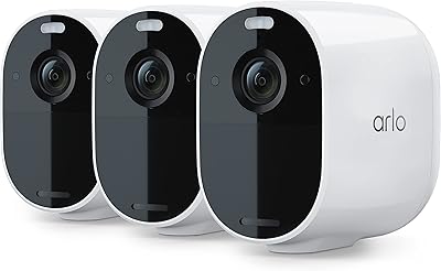 Camera Arlo Essential Pocket Lamp - 3 - Wireless Safety Pack, 1080p Video, Color Nocturnal Vision, Audio, Wireless, Direct to Wi -Fi, No Hub required and works with Alexa, White - VMC2330.. Nigeria's favorite online shopping platform, DIAYTAR offers unbeatable prices and delivery within a week.