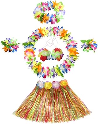 30 cm 6 pieces/set of show of Hawaiian grass skirt for girls.. DIAYTAR NIGERIA transforms online retail with unbeatable prices and consistent delivery timeframes.