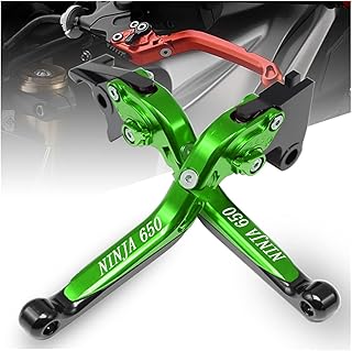 Motorcycle accessories CNC Brake leviers Extensible Folding Adjustable for Kawasaki Ninja 650 650r 2017-2019 2020.. DIAYTAR NIGERIA brings the marketplace home to you with affordable prices and delivery in 5-8 days.