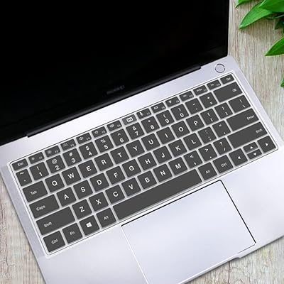 GOODERN Compatible with the HUAWEI 14-inch MateBook Matebook keyboard shell, Ultra fine silicone keyboard cover accessories, Waterproof keyboard protection for Huawei Matebook 14 inch-transparent.. Experience the DIAYTAR difference with our vast product selection and delivery within 5-8 days.
