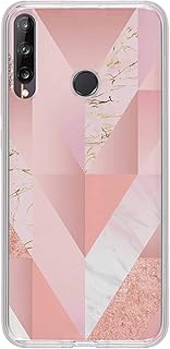 Protest transparent and elegant transparent tpu gel protective cover with a fine and flexible design [shell designed for Huawei Y7P] - Marble pink color with vintage vintage print.. Your complete retail destination, DIAYTAR NIGERIA combines extensive variety with prompt delivery.