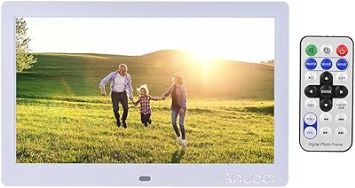 10 -inch wide LED digital photo frame, HD 1024*600 electronic album, MP3 MP4 photo player, electronic/alarm clock/calendar with remote control, gift.. DIAYTAR NIGERIA: Bringing quality products to every Nigerian with affordable nationwide delivery.