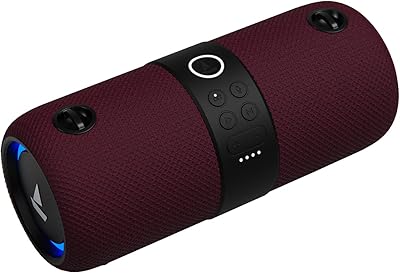 Stone 1200 Bluetooth speaker from 14 watts with up to 9 hours of autonomy, RVB LED lighting, IPX7 and Stone TWS function (Bordeaux).. DIAYTAR NIGERIA combines affordability, variety, and convenience with nationwide delivery services.