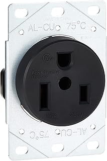 Legrand - Bass & Seymour 3804 Bass & Seymour Right blade Single NEMA 6-50R 50A 250V in box.. Shop efficiently with DIAYTAR NIGERIA, offering thousands of products at unbeatable prices delivered promptly.