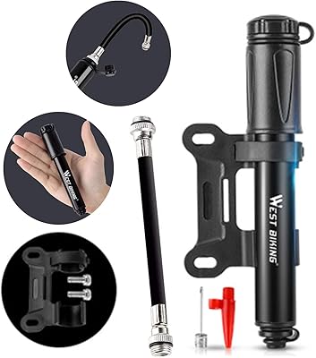 West Baking Mini High High Pressure Air Pump to inflate tire balls.. DIAYTAR NIGERIA delivers what matters - quality, affordability, and prompt nationwide shipping.