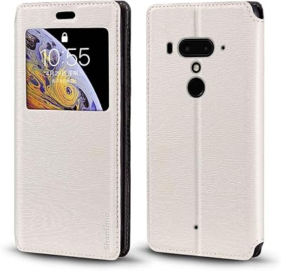 U12 HTC Plus case, wood grain leather case with card holder and window, Magnetic flap for HTC Exodus 1.. DIAYTAR NIGERIA: Redefining online shopping with unbeatable prices and consistent delivery times.