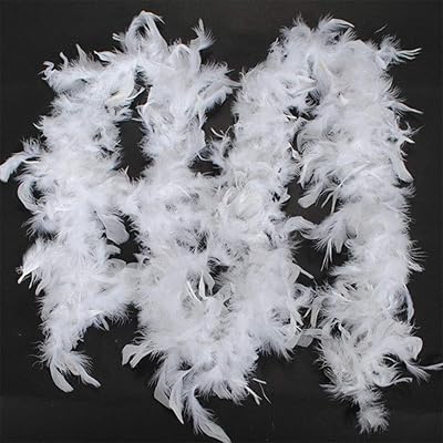 Nighthair 1 piece 37g 2 yards ribbon turamed wedding feathers marabout feather boa burlesque disguise white festival decoration.. Experience the future of online shopping with DIAYTAR NIGERIA's extensive product range and competitive pricing.
