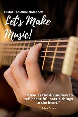 Guitar tablature notebook - Let's make music: virgin guitar tablature leaf to write guitar coverage guitar coverage Inspiring 6x9 inch musician composition (musical composition notebook).. DIAYTAR NIGERIA transforms online shopping with competitive prices and dependable nationwide delivery.