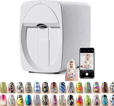 Nail 3D Nail Art Printer Printing Machine Intelligent Automatic WiFi-Bricolage-USB of portable nail art for use.. DIAYTAR NIGERIA: Where shopping dreams come true with budget-friendly prices and nationwide shipping.