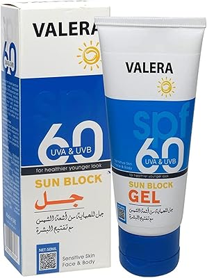 Valera 50 ml sunscreen (SPF 60).. Shop with confidence at DIAYTAR NIGERIA, offering thousands of products with budget-friendly shipping.
